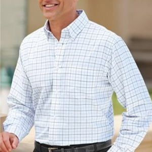 16 neck 34/35 sleeve Irvine Park Oxford Casual/Dress Wrinkle Resistant Shirt